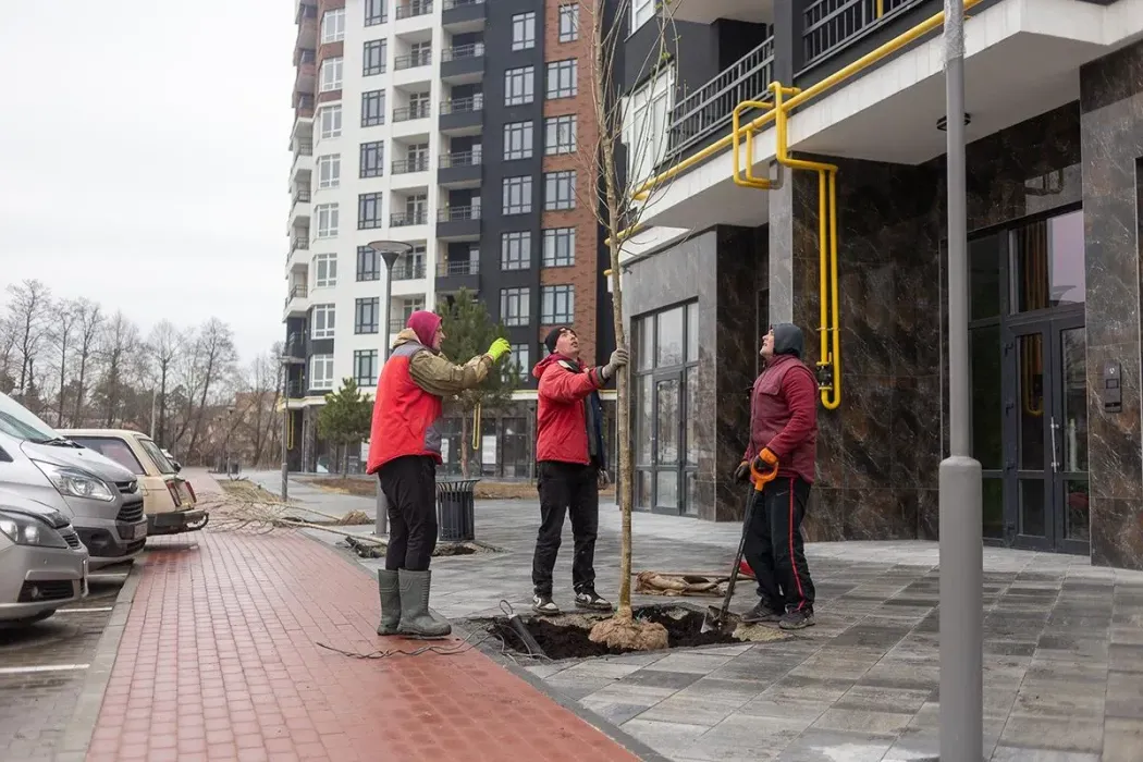 Продовжуємо втілювати якісний благоустрій в ЖК Синергія Сіті