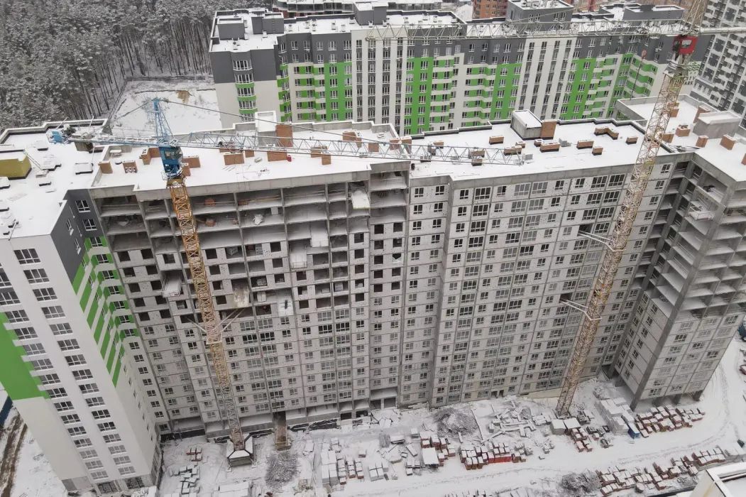 Щомісячний фотозвіт з будмайданчиків Будівельної групи Синергія