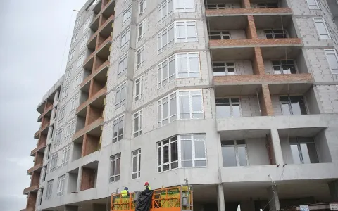 Готуємо до оздоблення фасади ЖК Синергія Сіті
