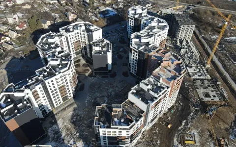 Щомісячний фотозвіт з будмайданчиків Будівельної групи Синергія