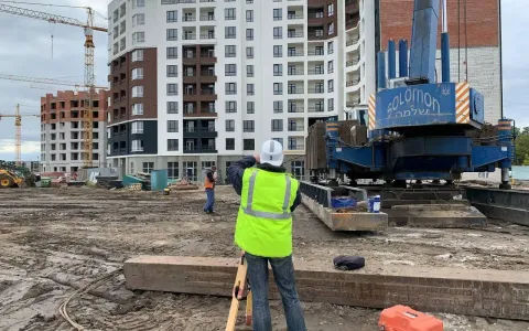 Завершуємо влаштування пальового поля 13-го будинку ЖК Синергія Сіті