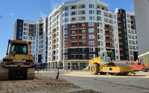 Тривають роботи з облаштування першого двір-парку в ЖК Синергія Сіті