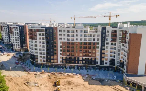Ход строительства ЖК Синергия Сити в июне 2023