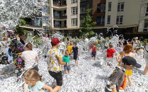 Как праздновали первый детский праздник Kids Fun Fest в ЖК Синергия Сити