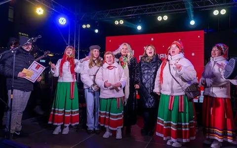 Конкурс колядок на Рождественской ярмарке Синергии: когда традиции звучат вживую