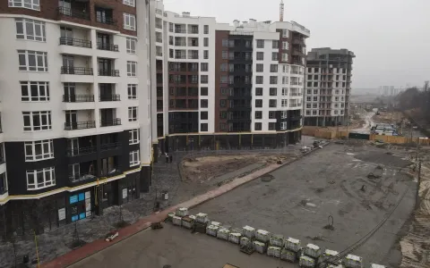 В ЖК Синергия Сити продолжаем обустройство парковки