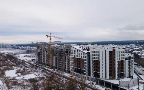 Ход строительства объектов Строительной группы Синергия в Киеве и Ирпене в декабре 2023 года