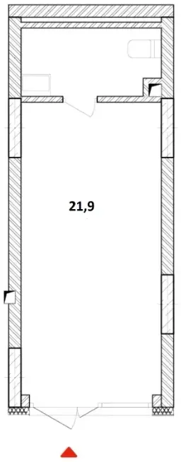 Купить 1-комнатную квартиру  в Ирпене
