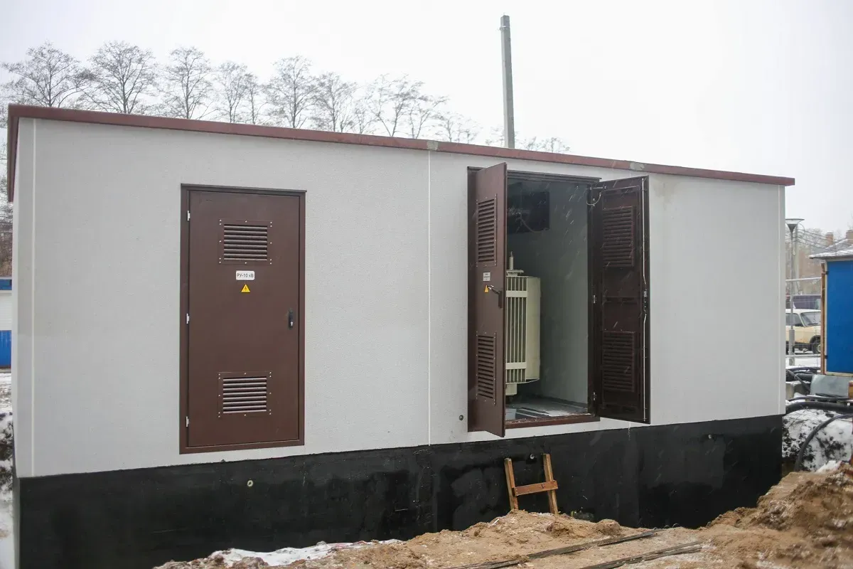 Электрические сети в ЖК Синергия Сити: в комплексе смонтировали трансформаторную подстанцию - 6