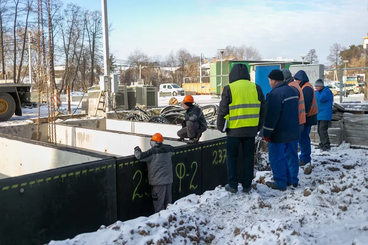 Электрические сети в ЖК Синергия Сити: в комплексе смонтировали трансформаторную подстанцию - 3