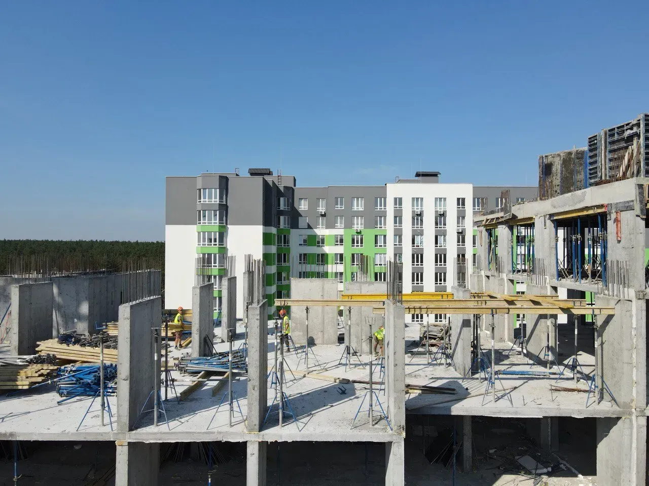 Щомісячний фотозвіт з будмайданчиків Будівельної групи Синергія - 6