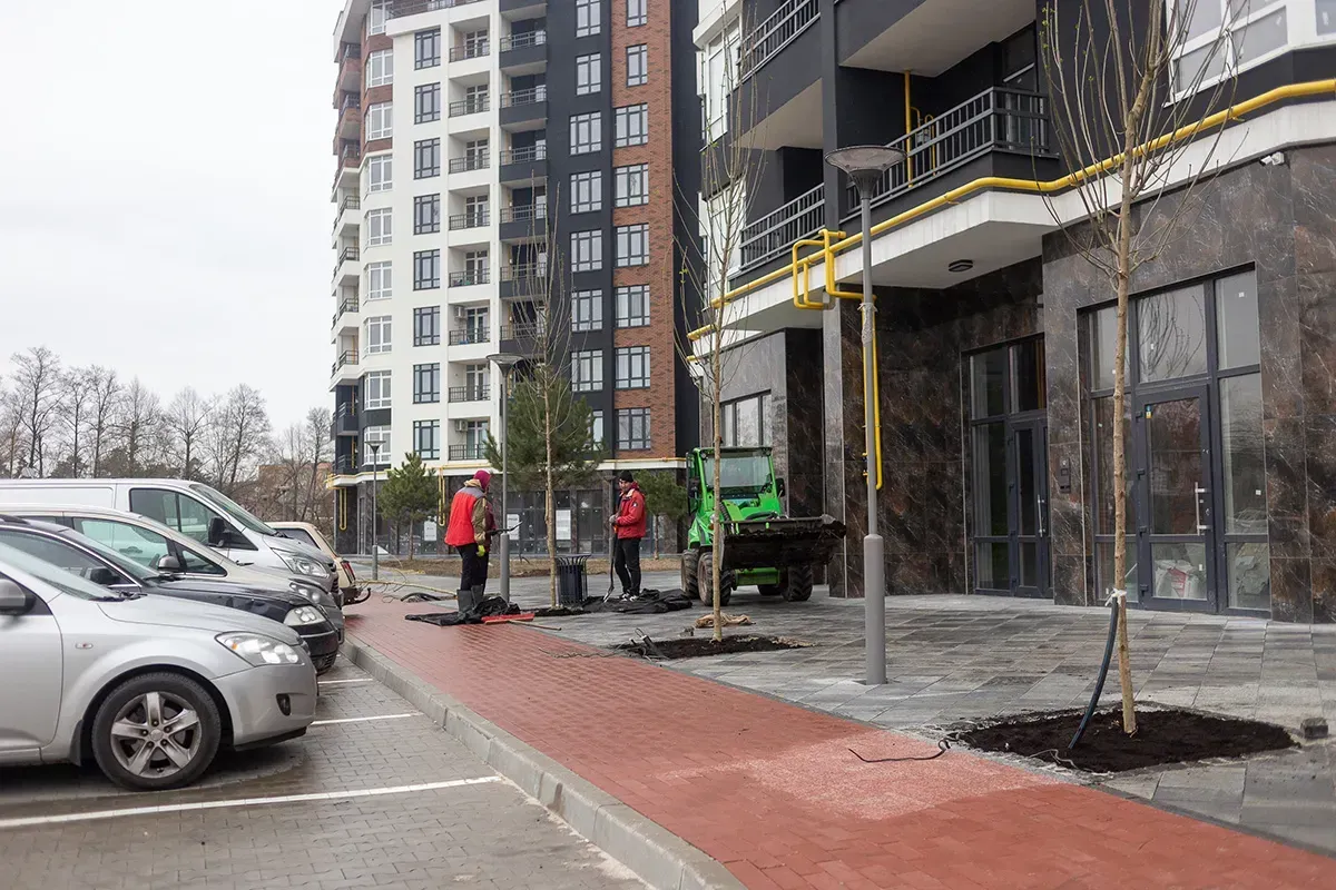 Продовжуємо втілювати якісний благоустрій в ЖК Синергія Сіті - 2
