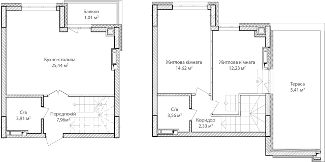 Купить 2-комнатную квартиру в Ирпене